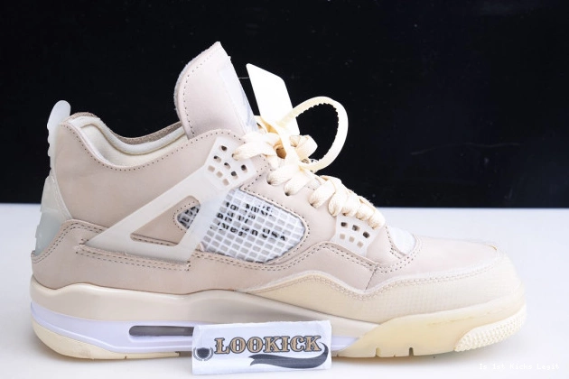 Off-White Sail Jordan CV9388-100 x Air 4 0725